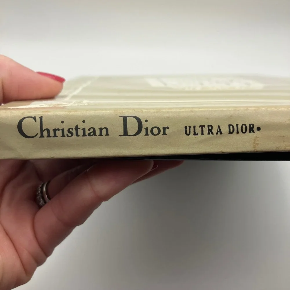 Vintage Christian Dior Les Bas Ultra‎ Derby Brown Nylon Stockings 9 S New READ